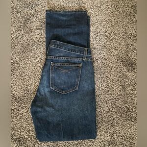 Gap Jeans 10 Boy Cut Straight Leg Blue Denim 80 Cotton 20 Polyester